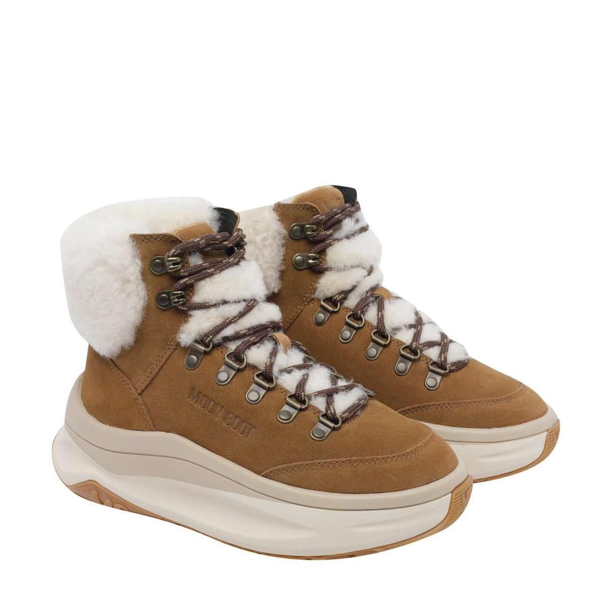 Moon Boot Women City Shearling Mid Booties MOON BOOT