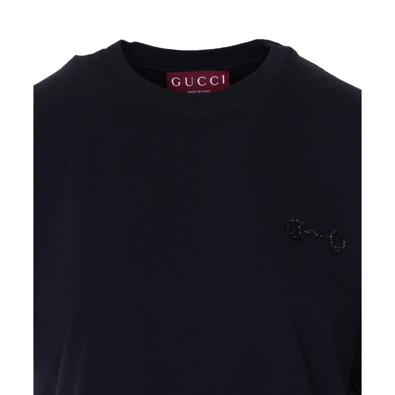 Gucci Women Clamp Embroidered T-Shirt GUCCI