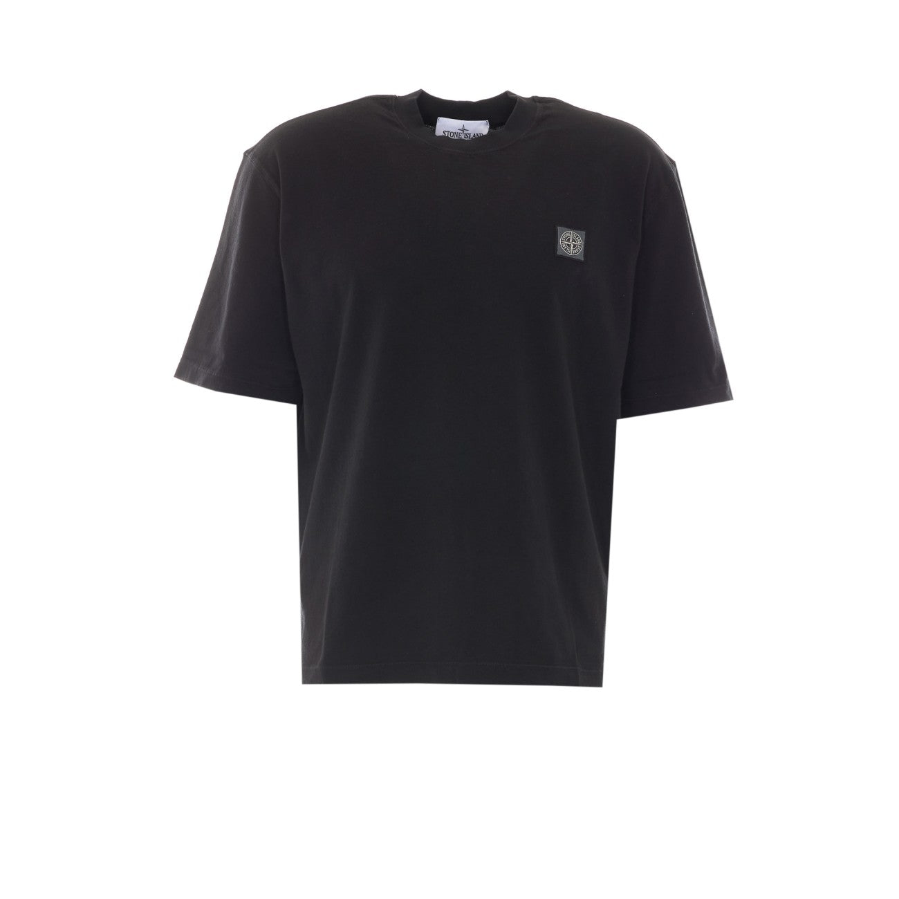 Stone Island Men Compass Patch Logo T-Shirt STONE ISLAND