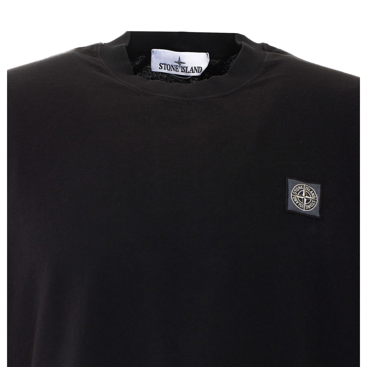 Stone Island Men Stone Island Men Compass Patch Logo T-Shirt STONE ISLAND