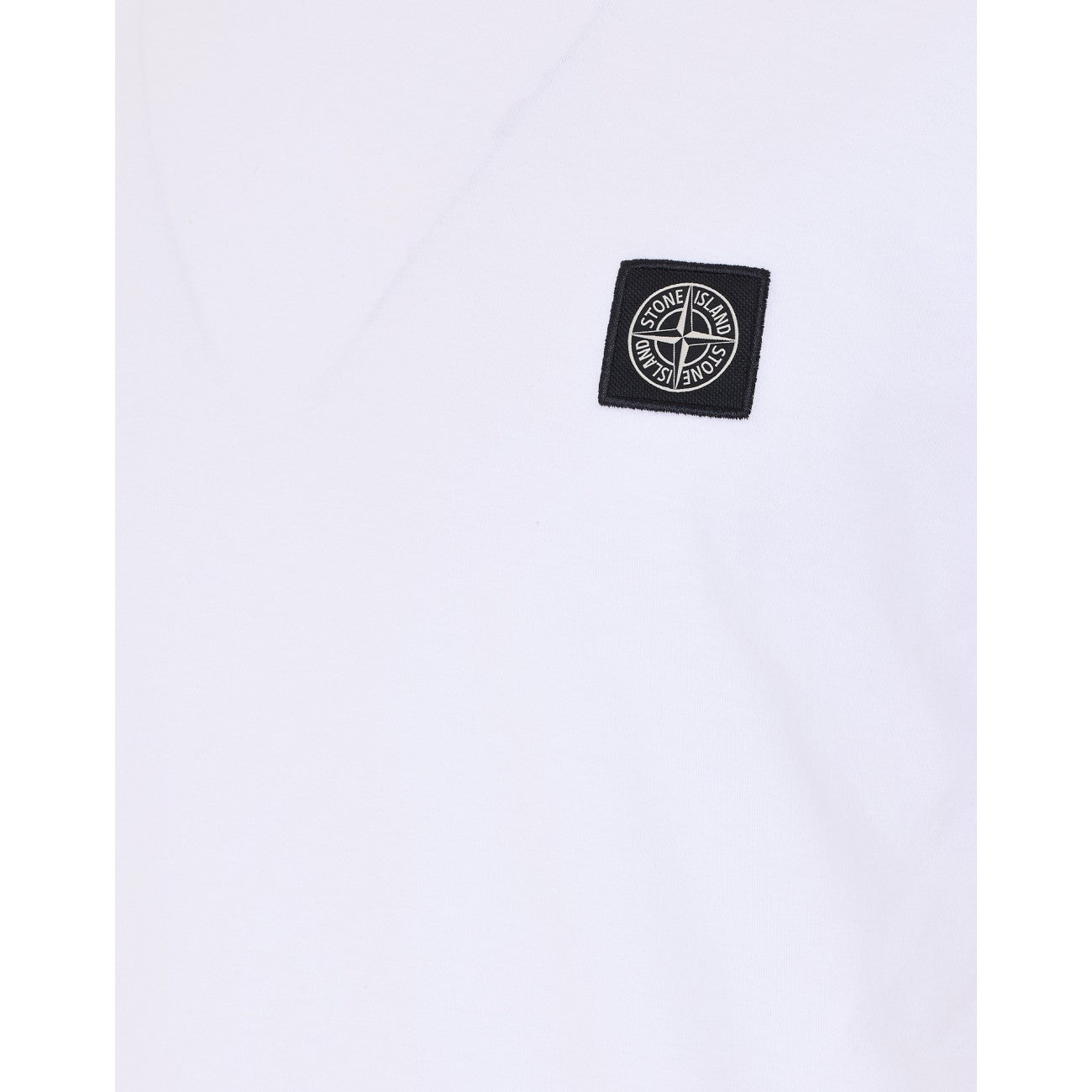 Stone Island Men Compass Patch Logo T-Shirt STONE ISLAND