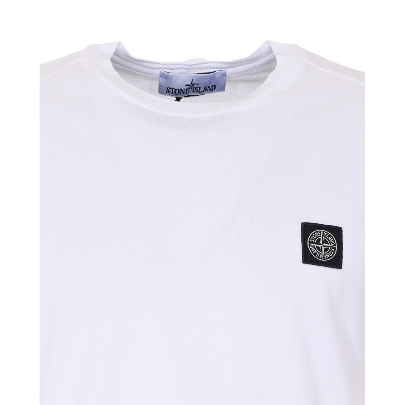 Stone Island Men Compass Patch Logo T-Shirt STONE ISLAND
