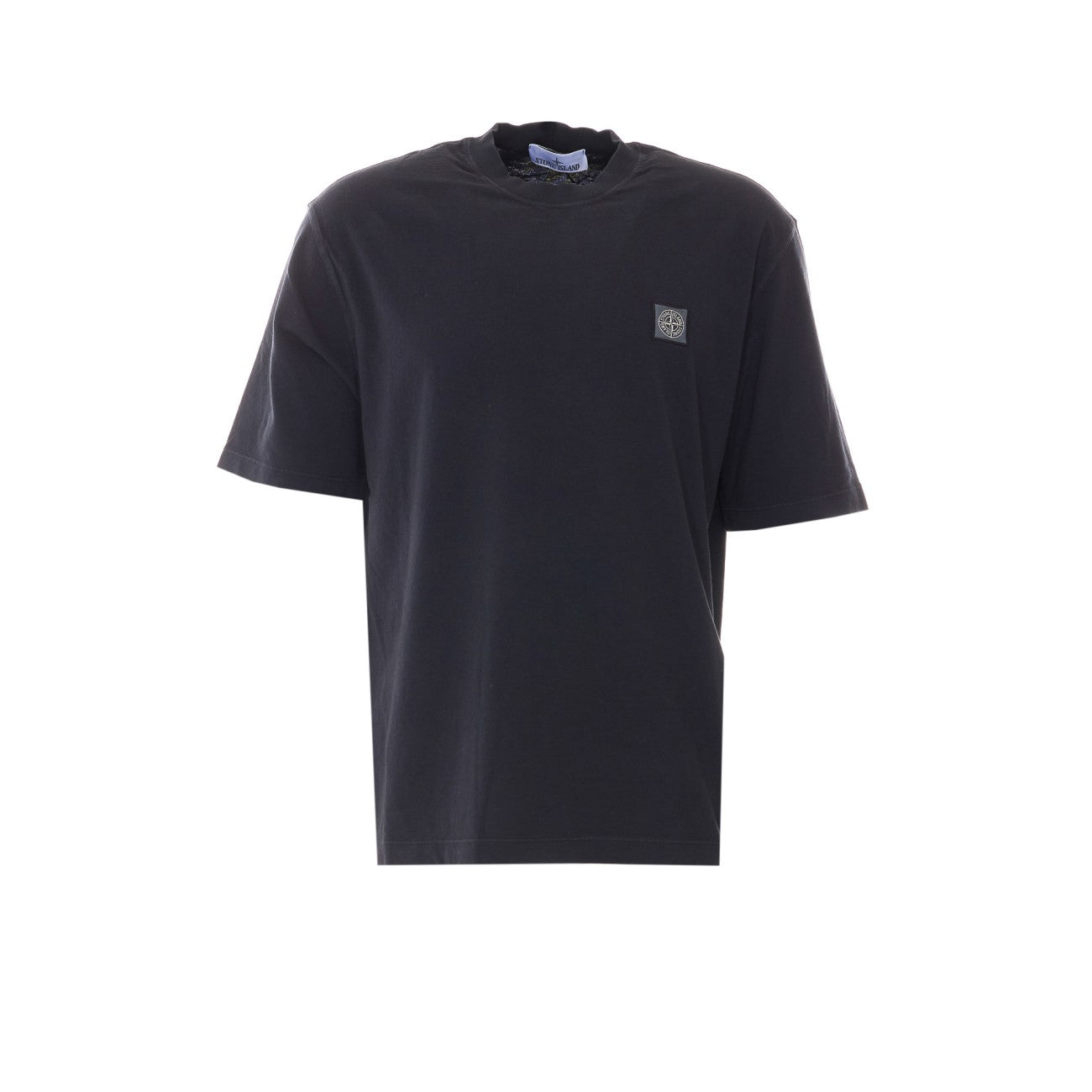 Stone Island Men Compass Patch Logo T-Shirt STONE ISLAND