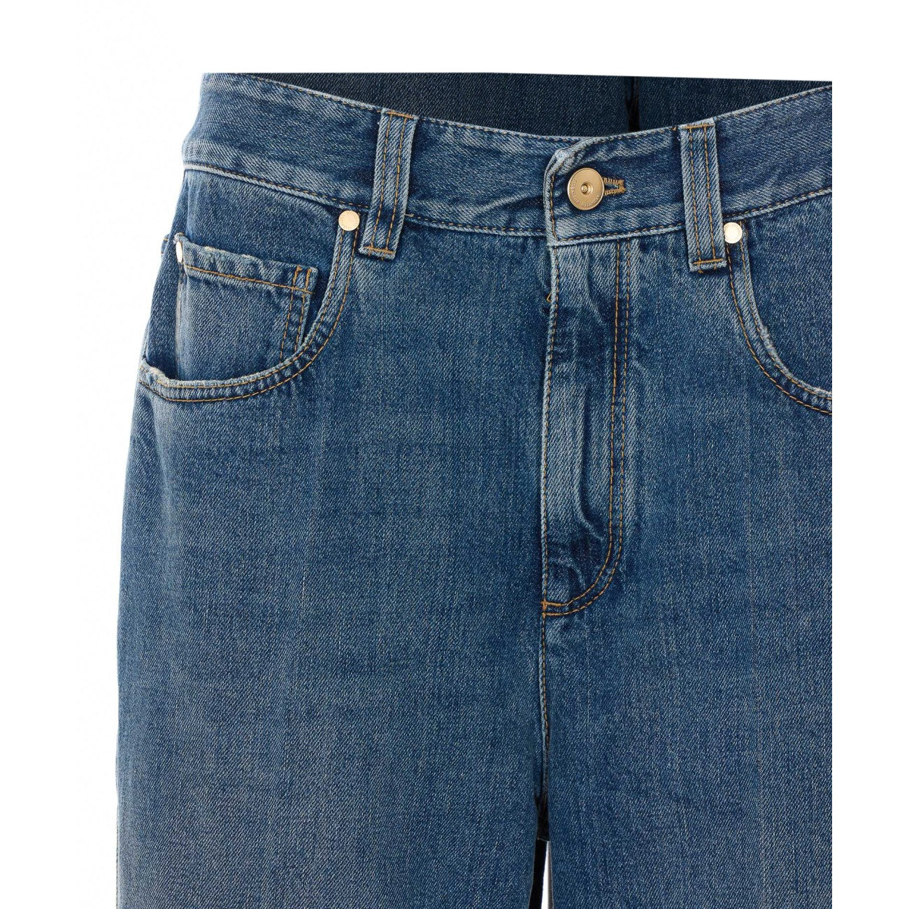 Brunello Cucinelli Women Contemporary Loose Denim Pants BRUNELLO CUCINELLI