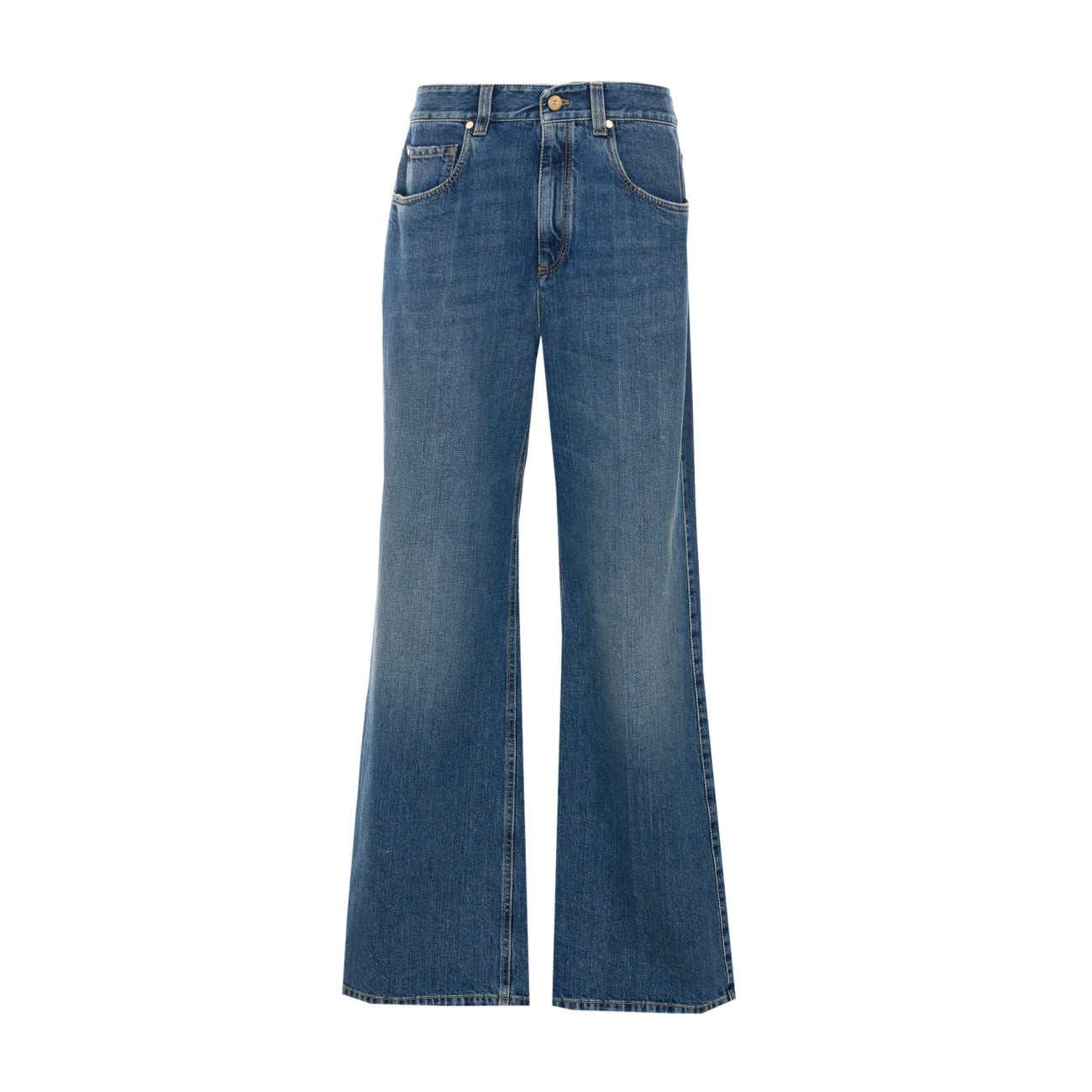 Brunello Cucinelli Women Contemporary Loose Denim Pants BRUNELLO CUCINELLI