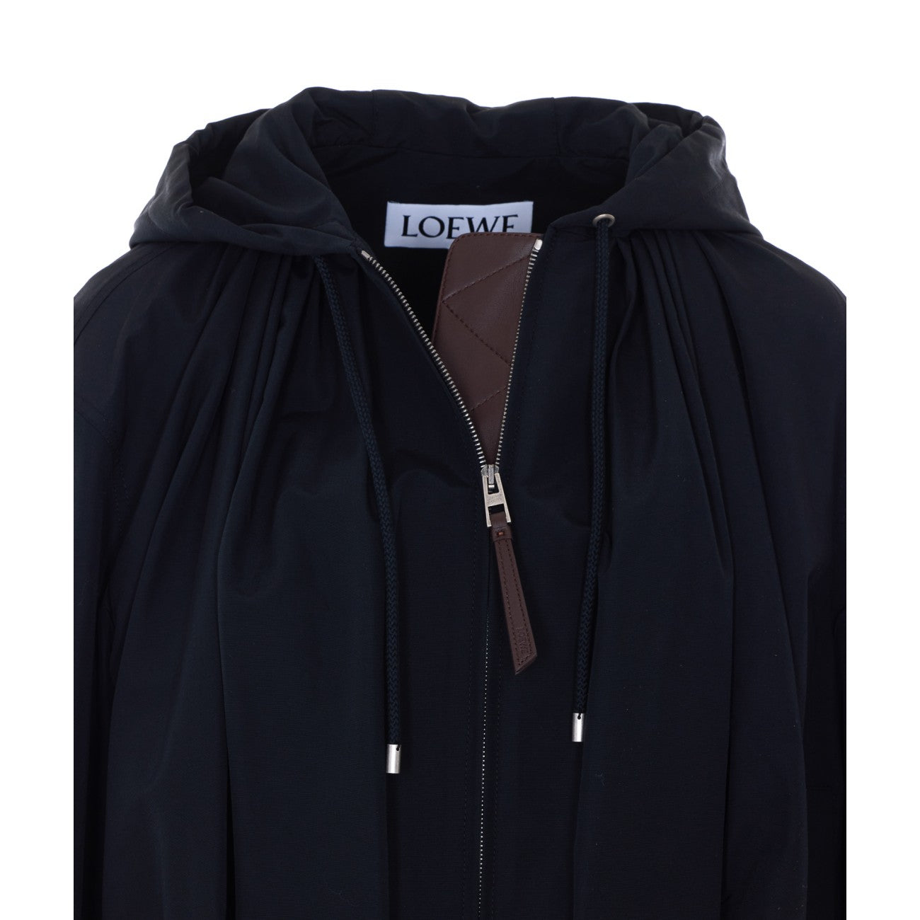 Loewe Women Cotton Blend Hooded Jacket LOEWE