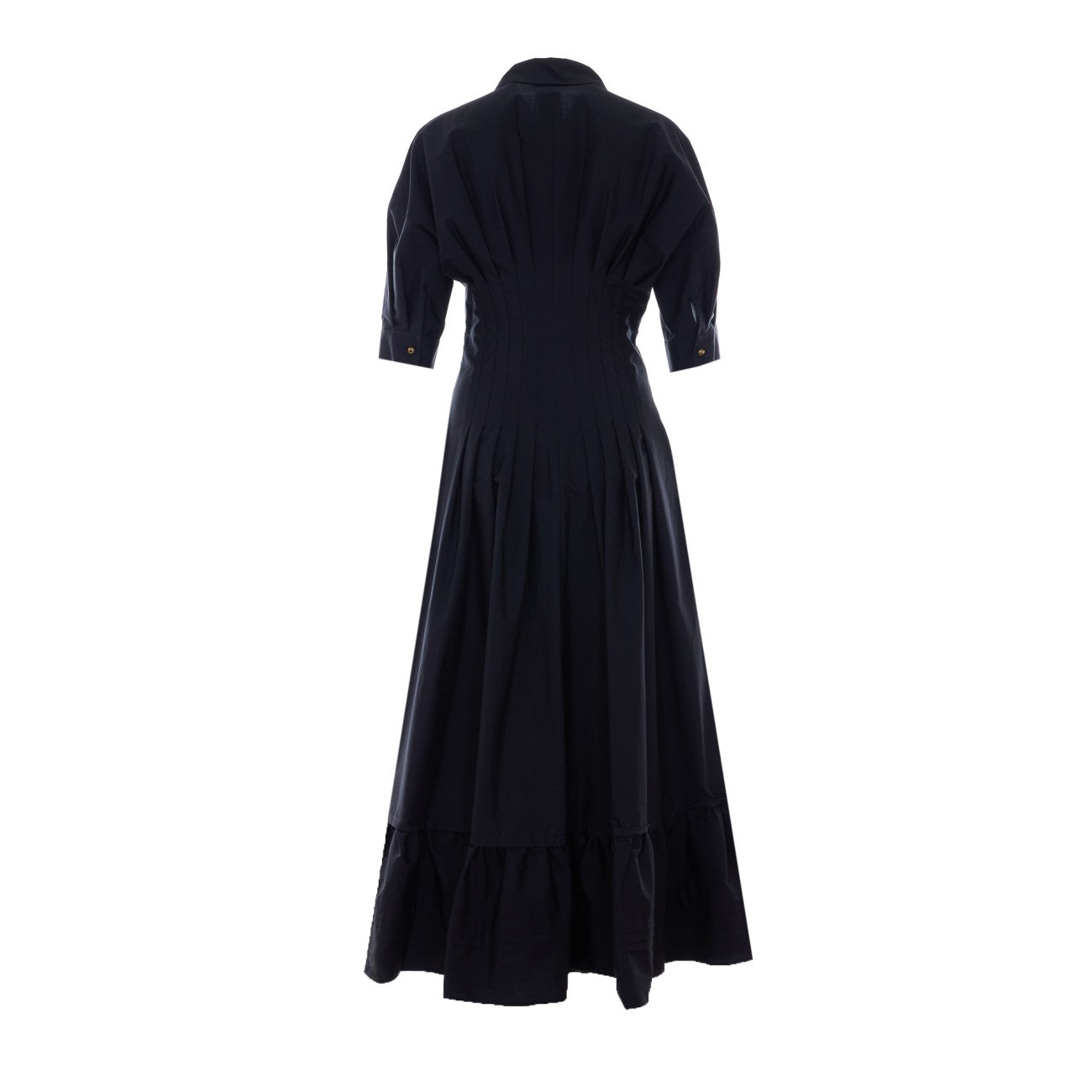 Max Mara Studio Women Cotton Poplin Dress Cera MAX MARA STUDIO