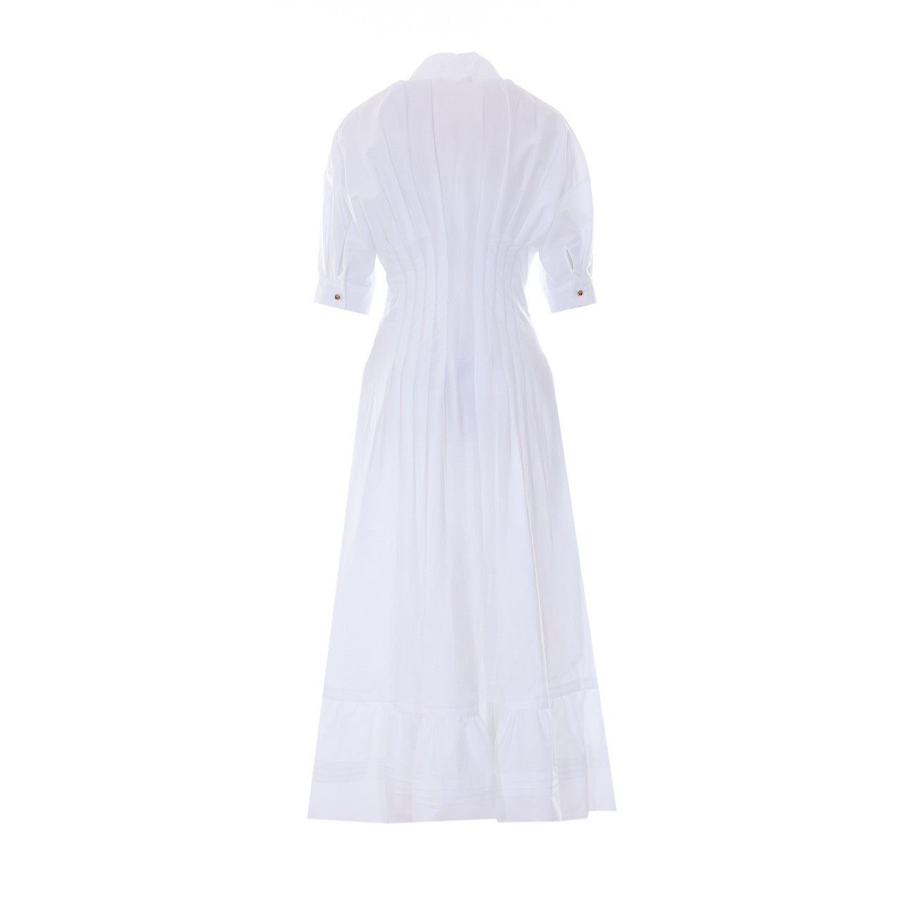 Max Mara Studio Women Cotton Poplin Dress Cera MAX MARA STUDIO