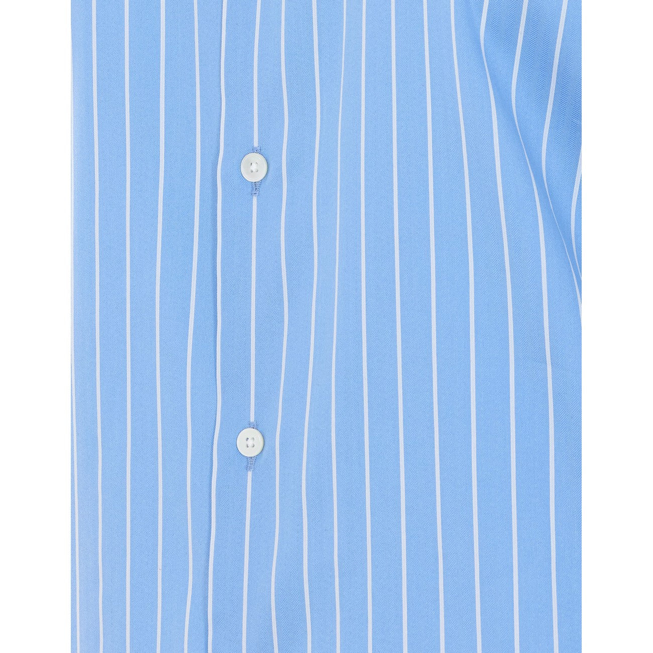 Auralee Women Cotton Silk Stripe Double-Cuff Shirt AURALEE