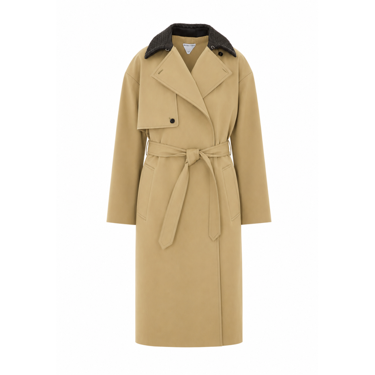 Bottega Veneta Women Cotton Trench Coat BOTTEGA VENETA