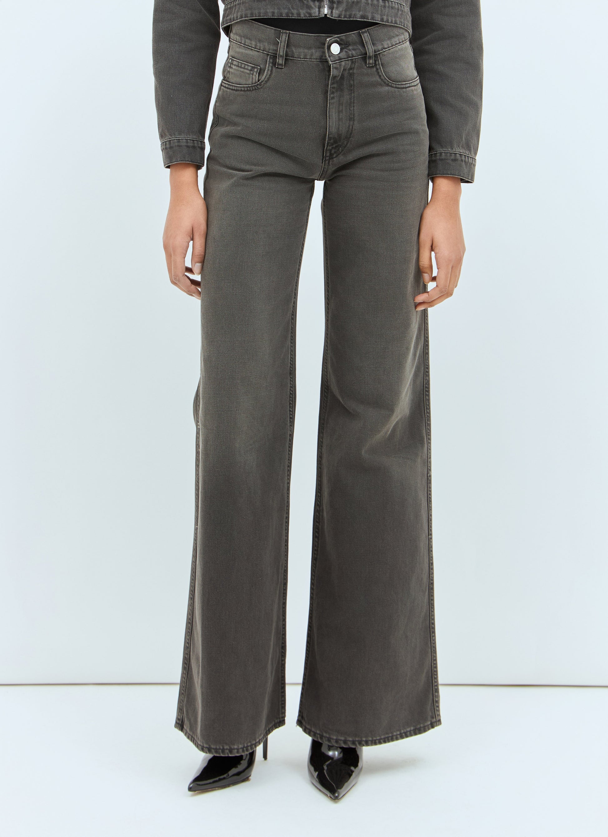 Coperni Women Wide Leg Jeans COPERNI