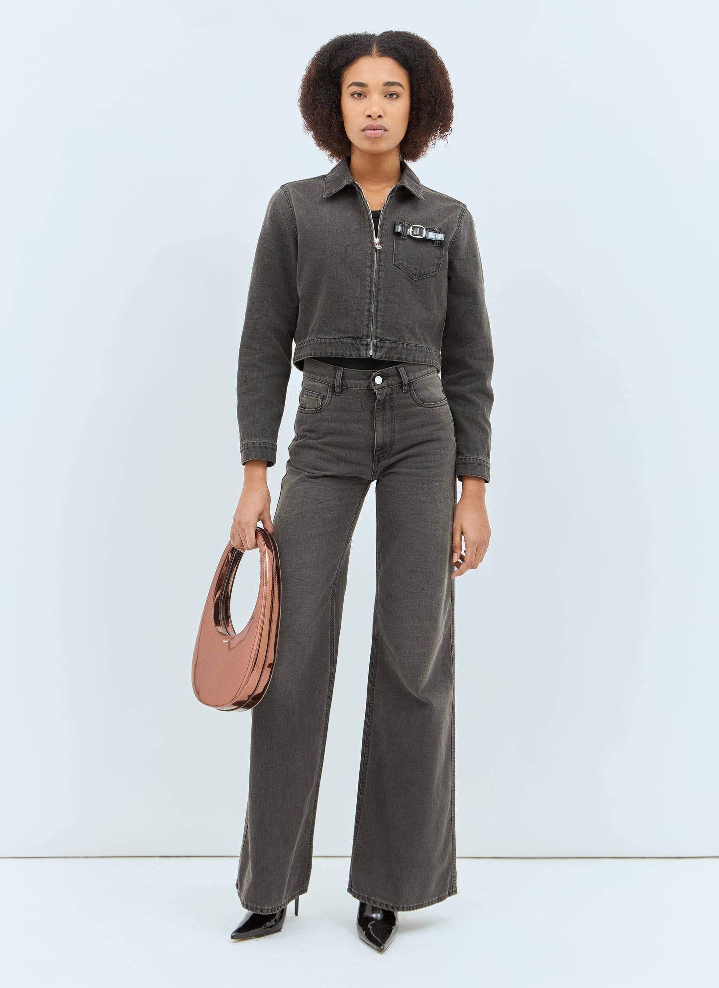 Coperni Women Wide Leg Jeans COPERNI