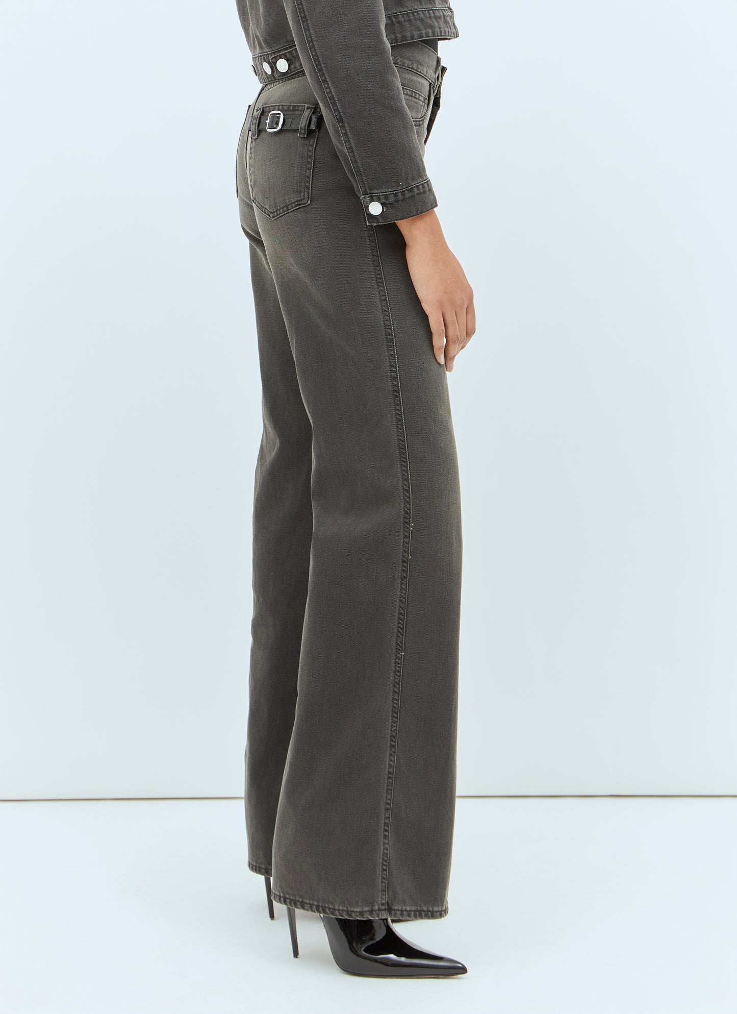 Coperni Women Wide Leg Jeans COPERNI