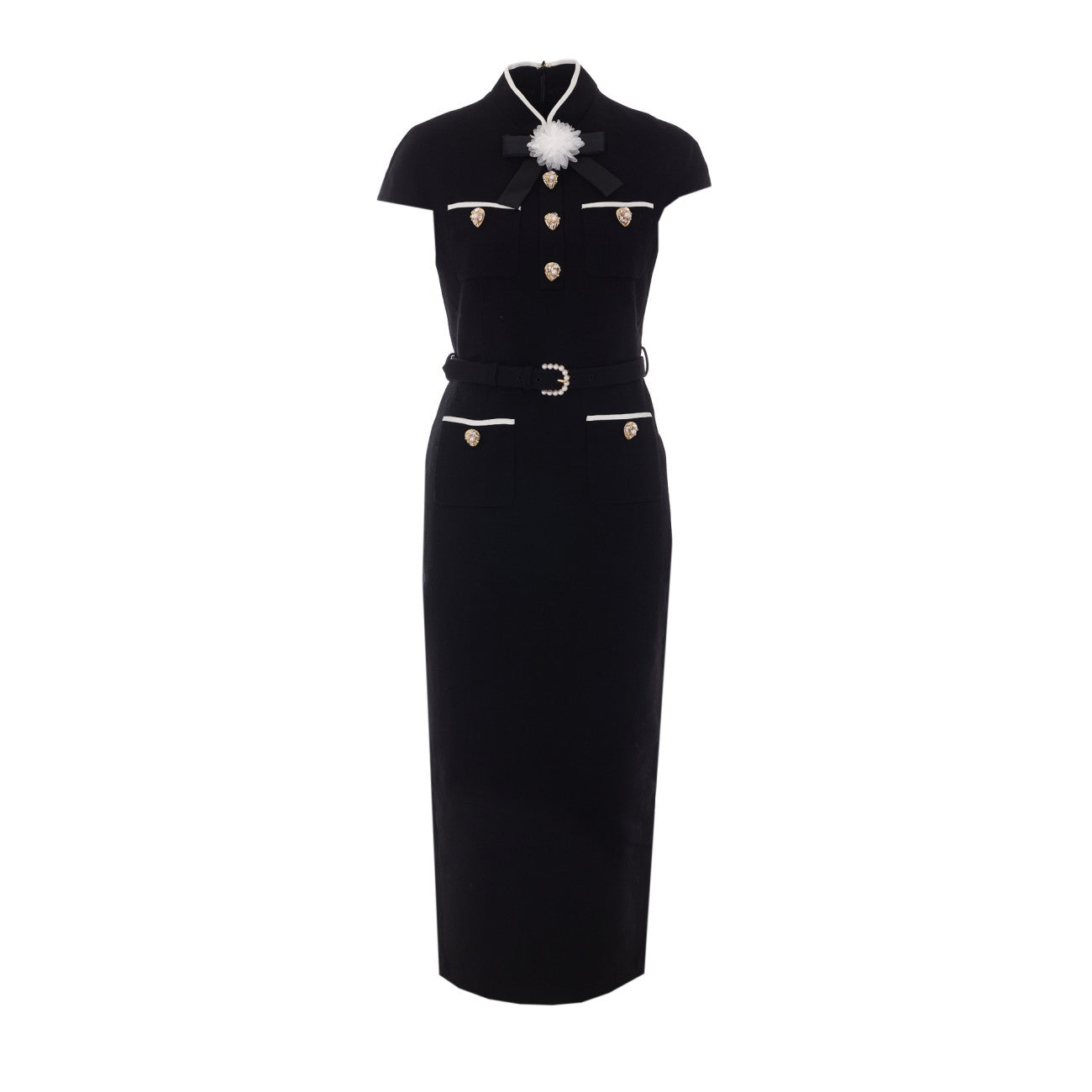 Self Portrait Women Crepe Midi Dress SELF-PORTRAIT