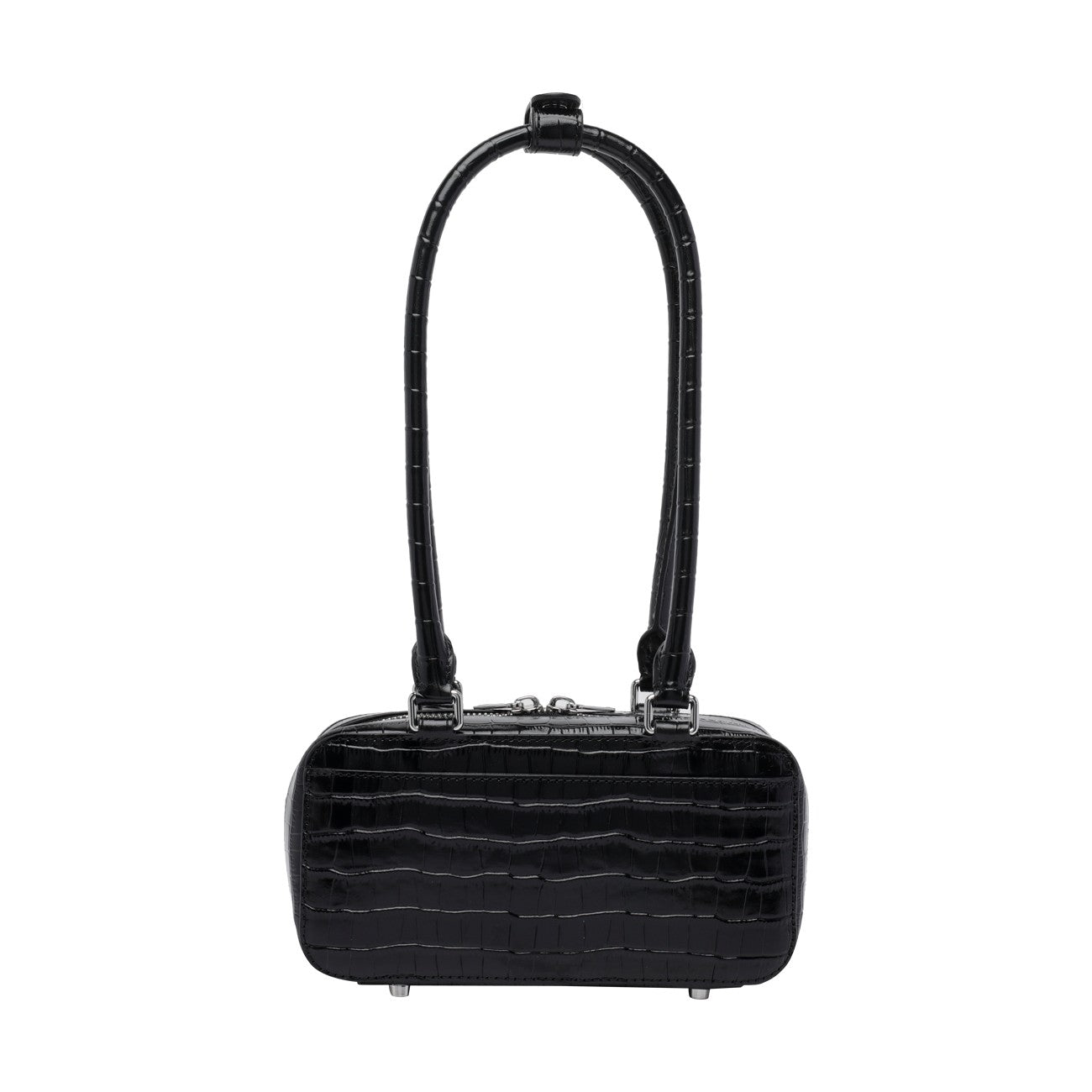 Self Portrait Women Croc Leather Mini Shoulder Bag SELF-PORTRAIT