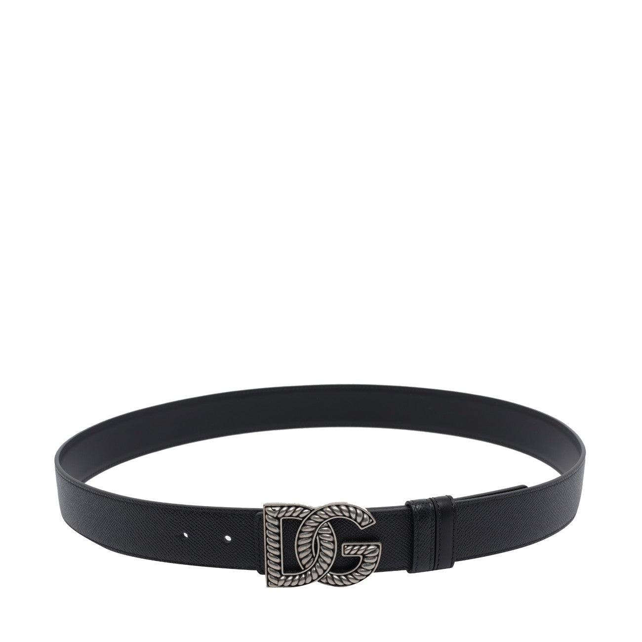 Dolce&Gabbana Men Crossed Dg Logo Belt