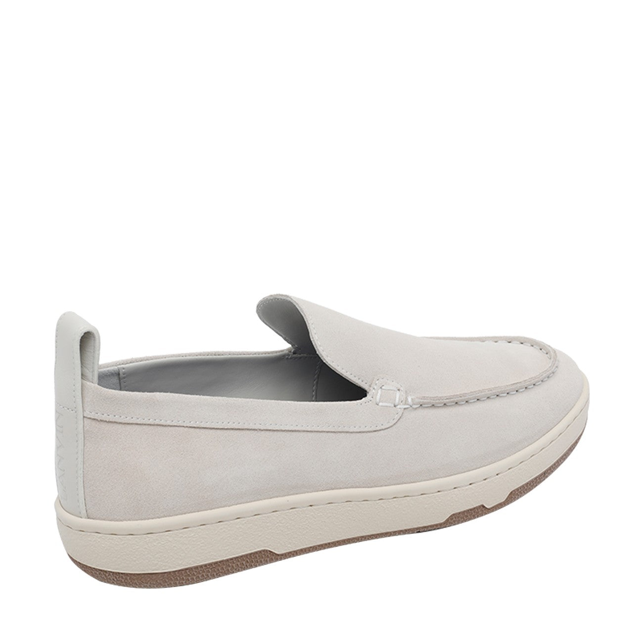Lanvin Men Crusier Suede Slip On Loafers LANVIN