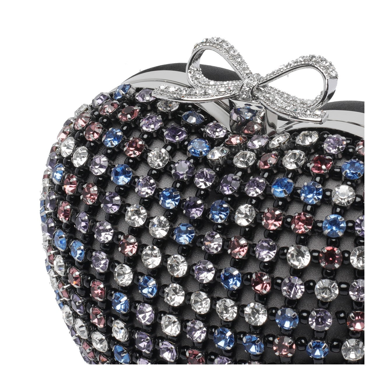 Self Portrait Women Crystal Heart Clutch SELF-PORTRAIT