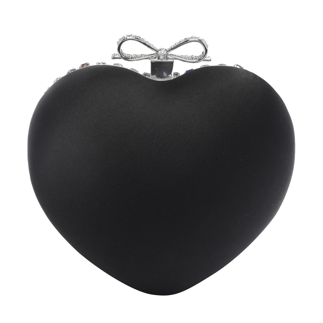 Self Portrait Women Crystal Heart Clutch SELF-PORTRAIT