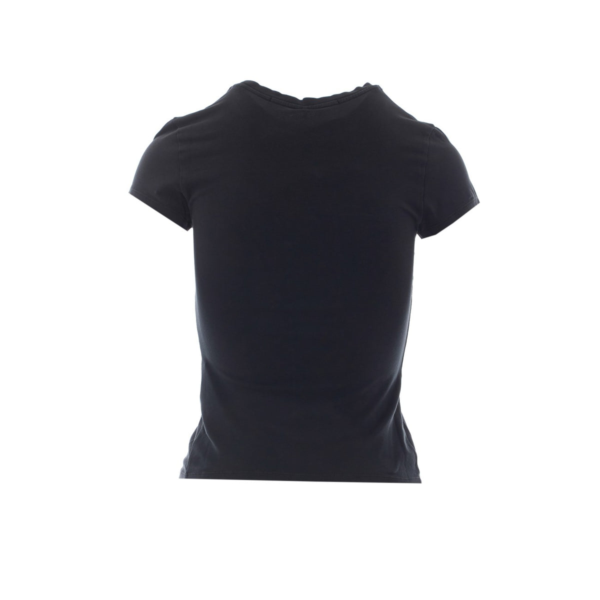 Alexander Wang Women Crystal Hotfix Graphic Fitted T-Shirt With Logo ALEXANDER WANG