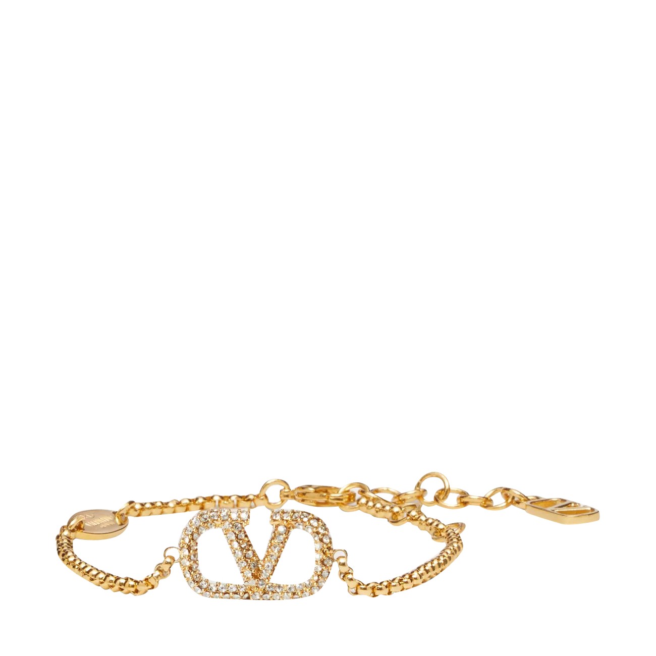 Valentino Garavani Women Crystals And Vlogo Signature Bracelet