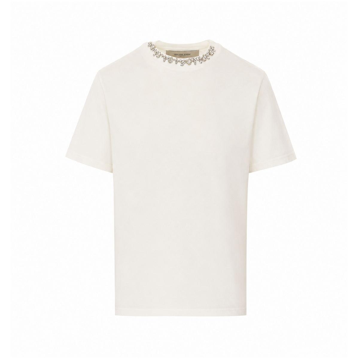 Golden Goose Women Crystals T-Shirt GOLDEN GOOSE