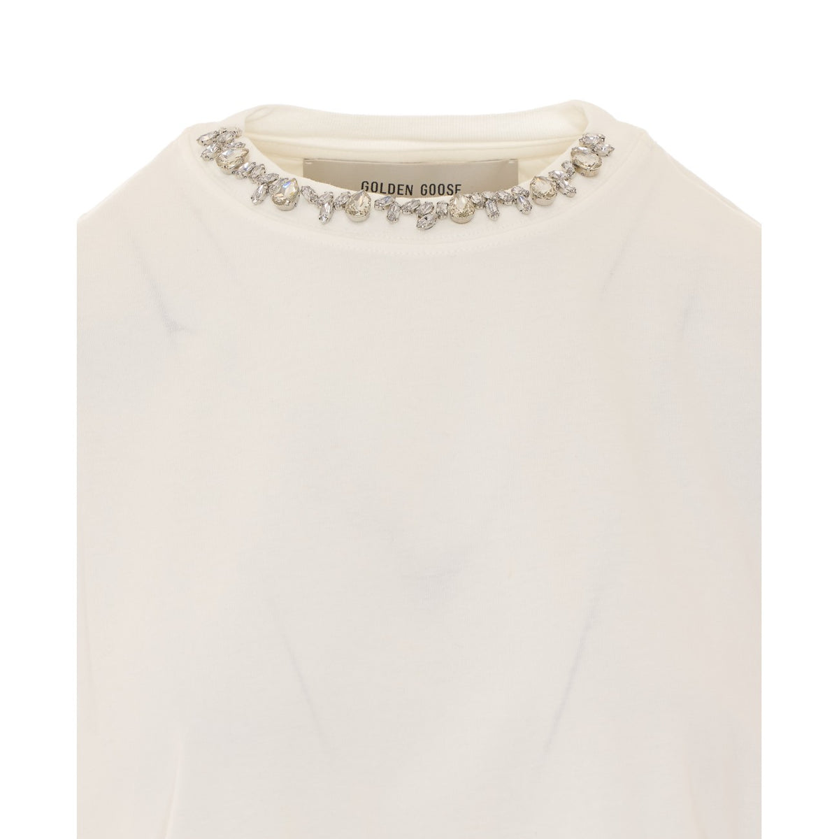 Golden Goose Women Crystals T-Shirt GOLDEN GOOSE