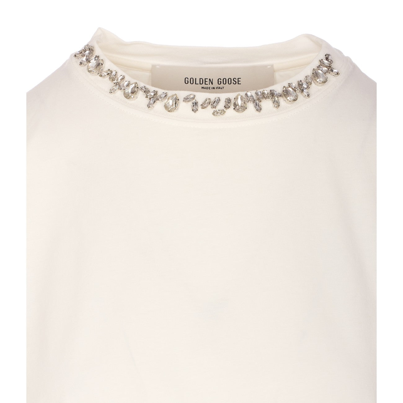 Golden Goose Women Crystals T-Shirt GOLDEN GOOSE