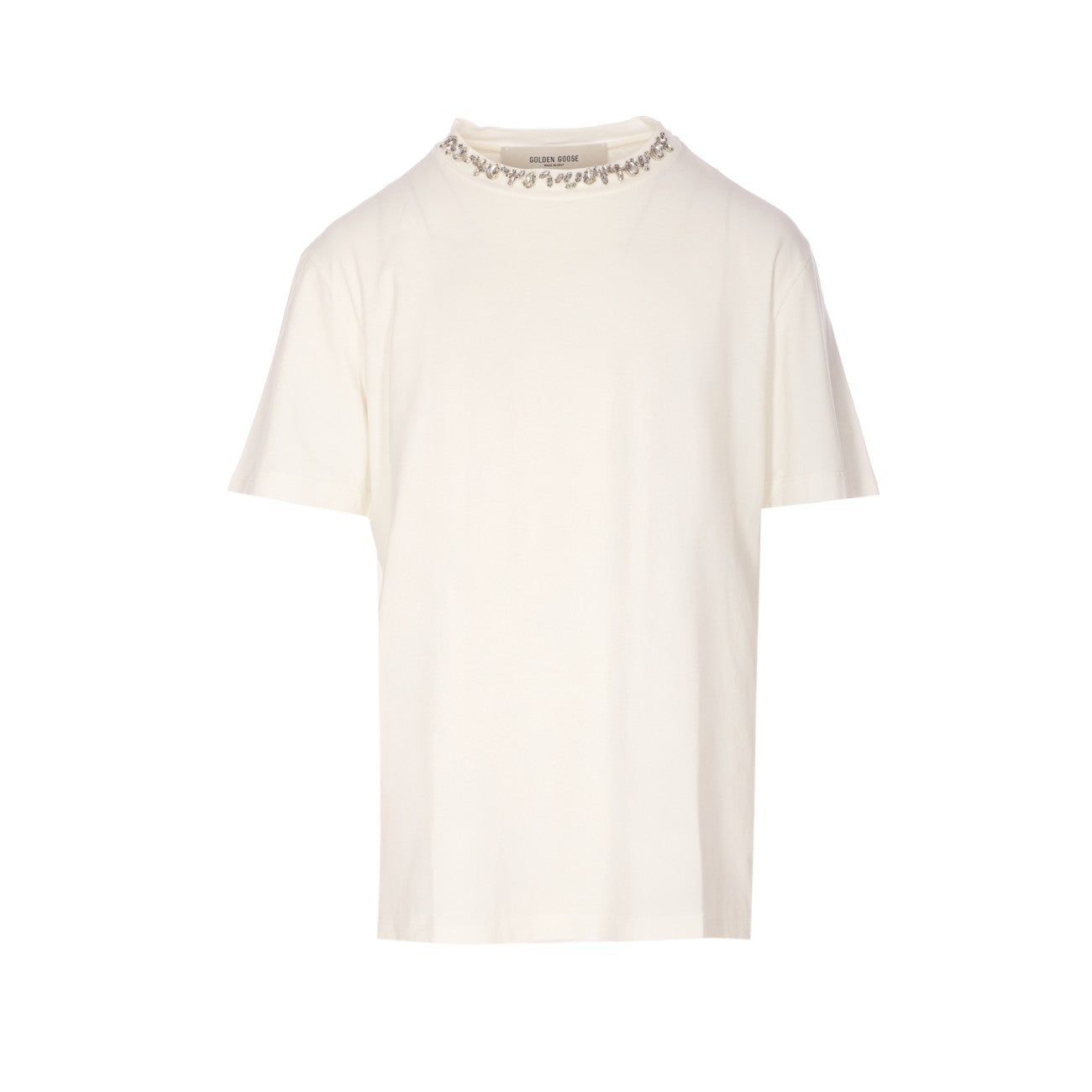 Golden Goose Women Crystals T-Shirt GOLDEN GOOSE