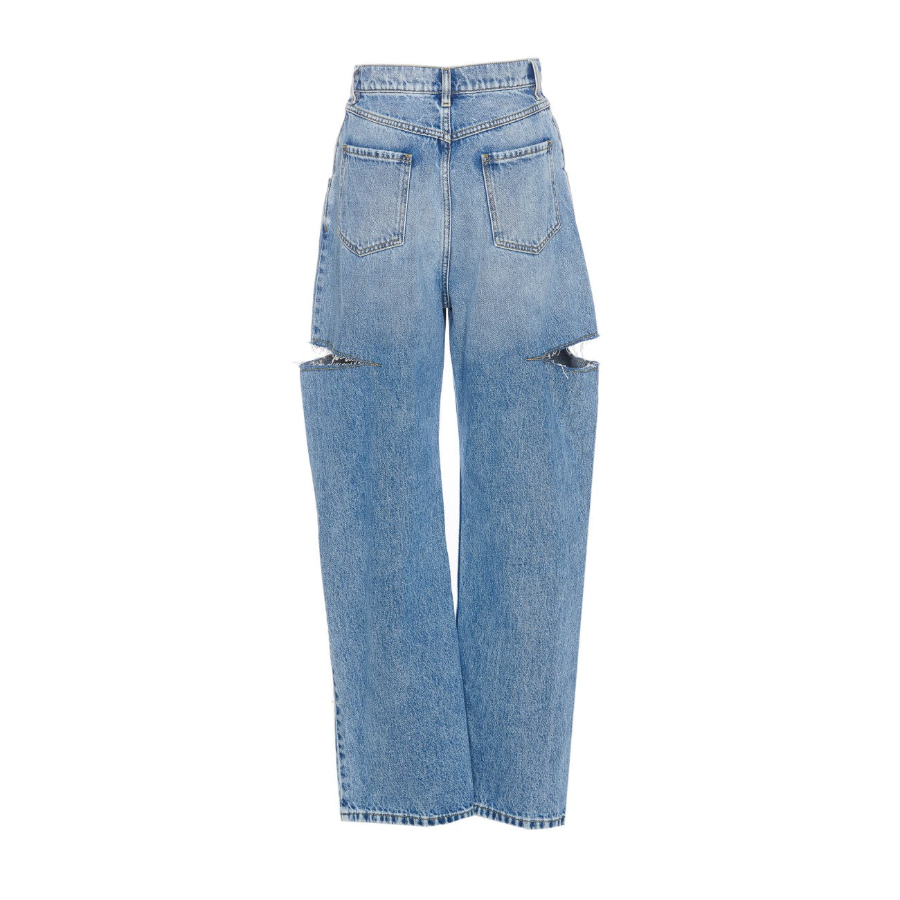 Maison Margiela Women Cut-Out Denim Jeans MAISON MARGIELA