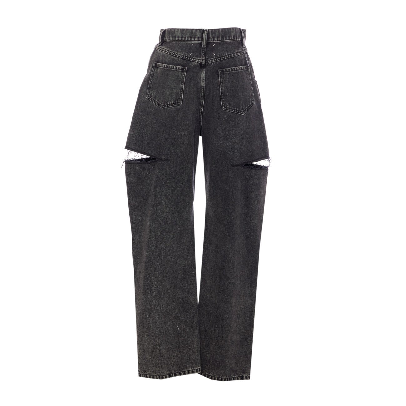 Maison Margiela Women Cut-Out Denim Jeans MAISON MARGIELA