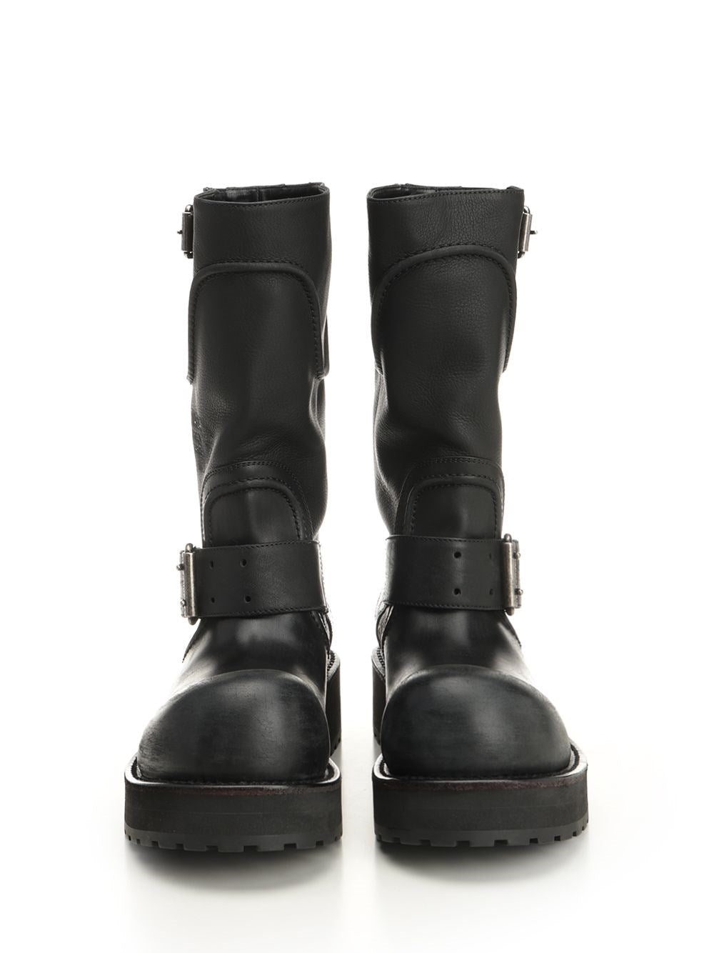 Balenciaga Men "Venom" Leather Boots BALENCIAGA