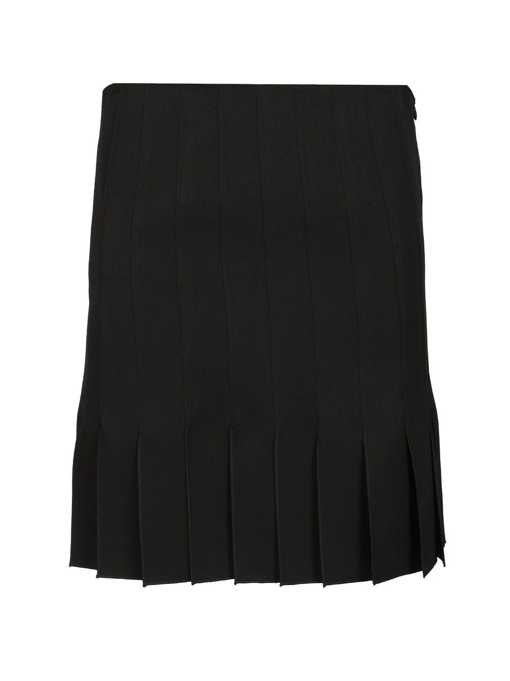 Marni Women Pleated Wool Mini Skirt MARNI