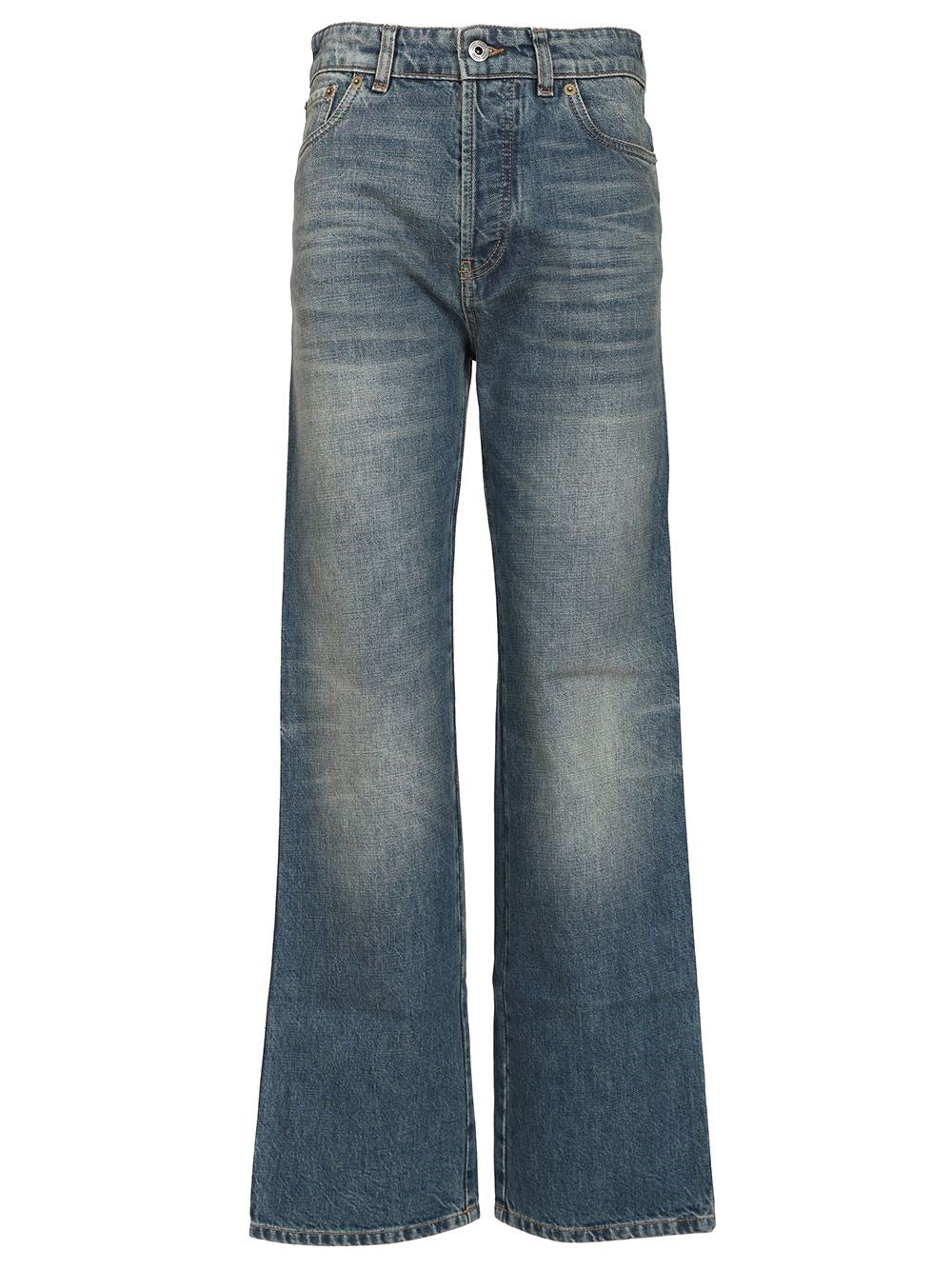 Miu Miu Women Five-Pocket Denim Trousers MIU MIU