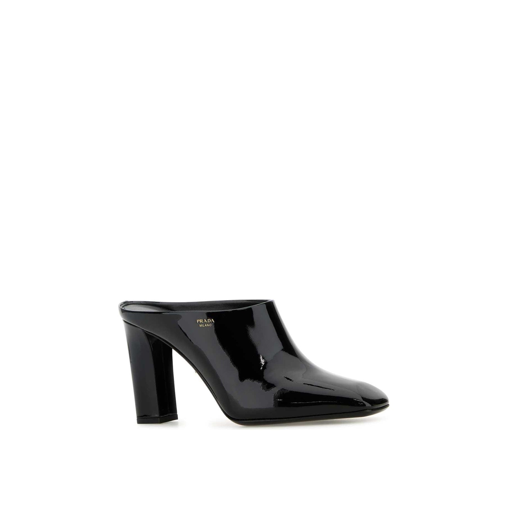 Prada Leather Mules 85Mm Women PRADA