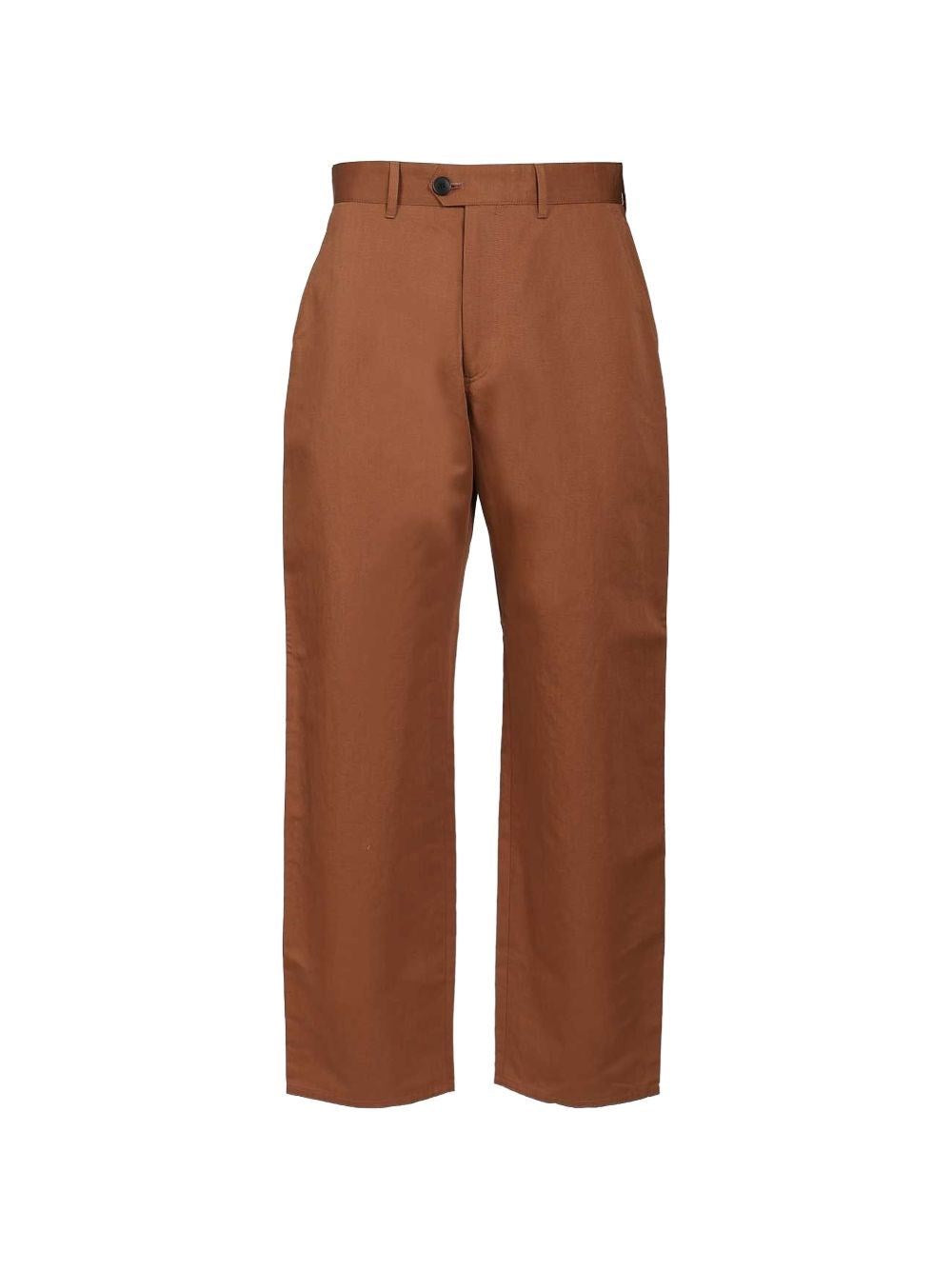 Paul Smith Men Cotton And Linen Trousers PAUL SMITH