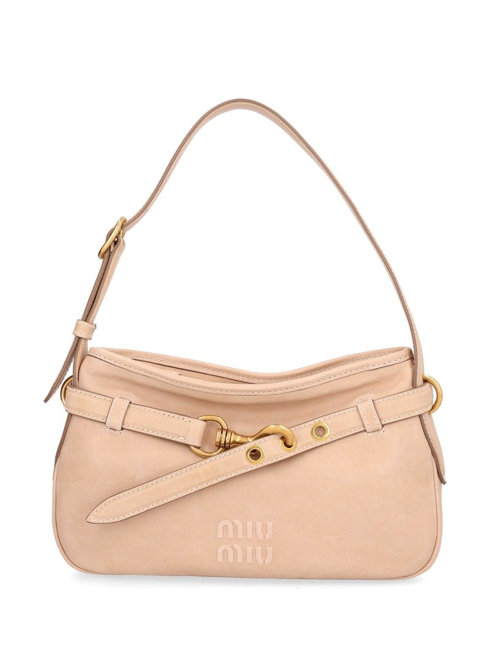 Miu Miu Women Aventure Shoulder Bag Nappa Aviator MIU MIU