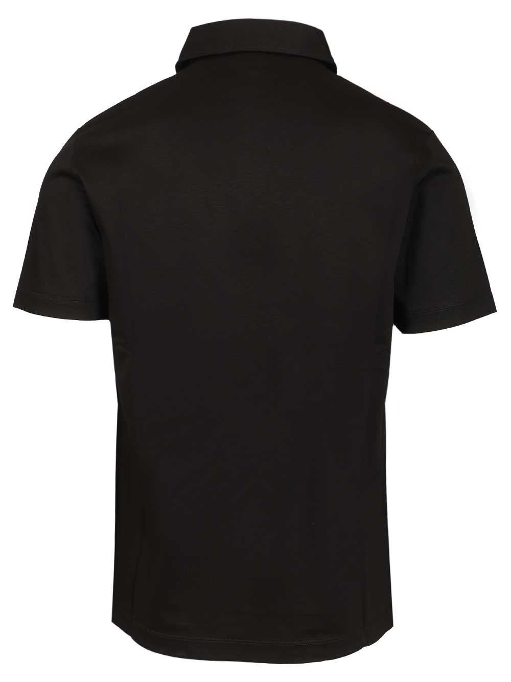 Giorgio Armani Men Cotton Interlock Polo Shirt GIORGIO ARMANI