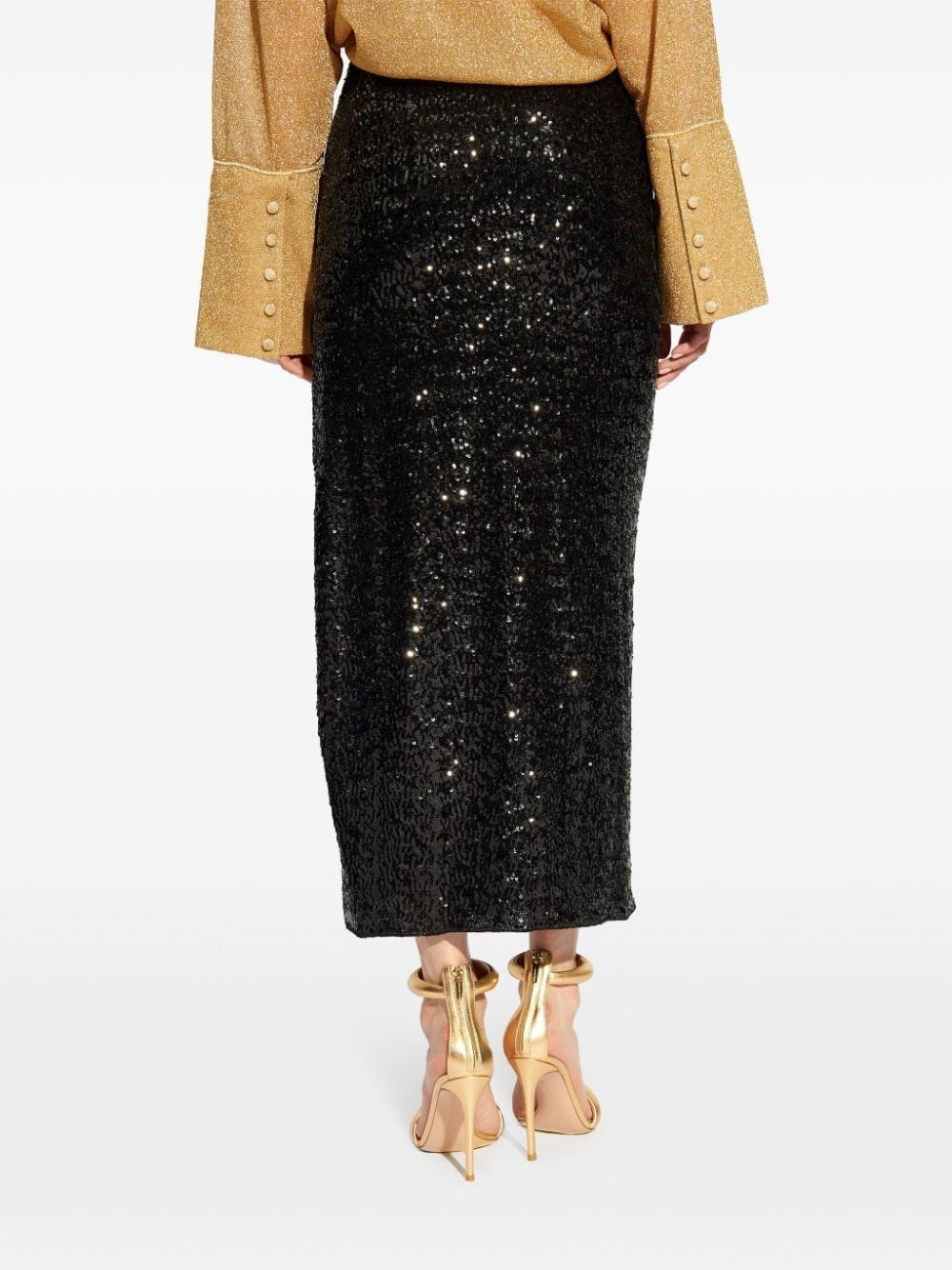 Oseree Women Sequins Skirt OSEREE