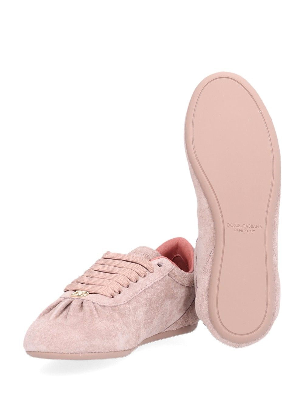Dolce & Gabbana Women Ballet Sneaker In Suede DOLCE & GABBANA