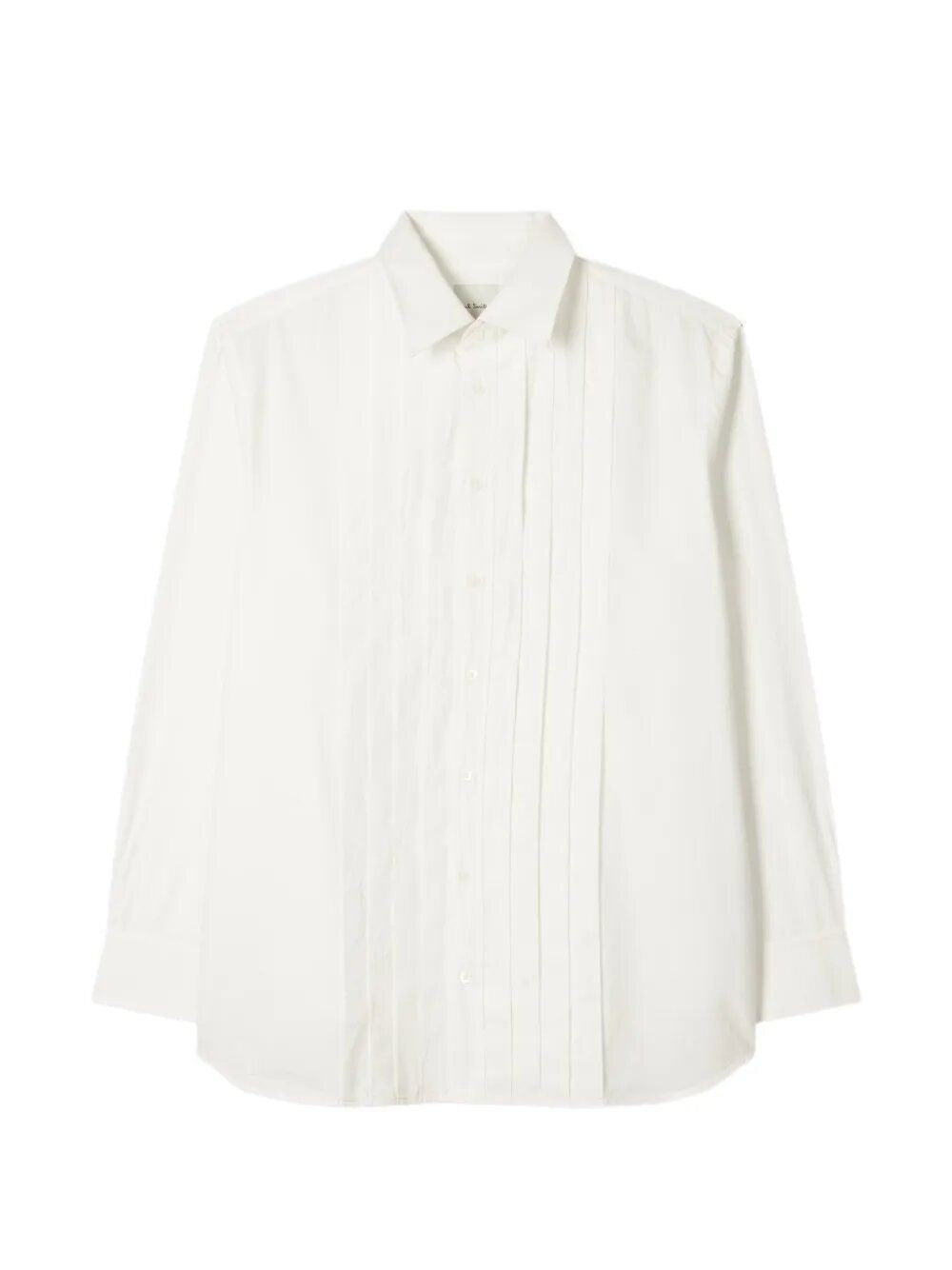 Paul Smith Men Shirt With Pleats On The Front PAUL SMITH