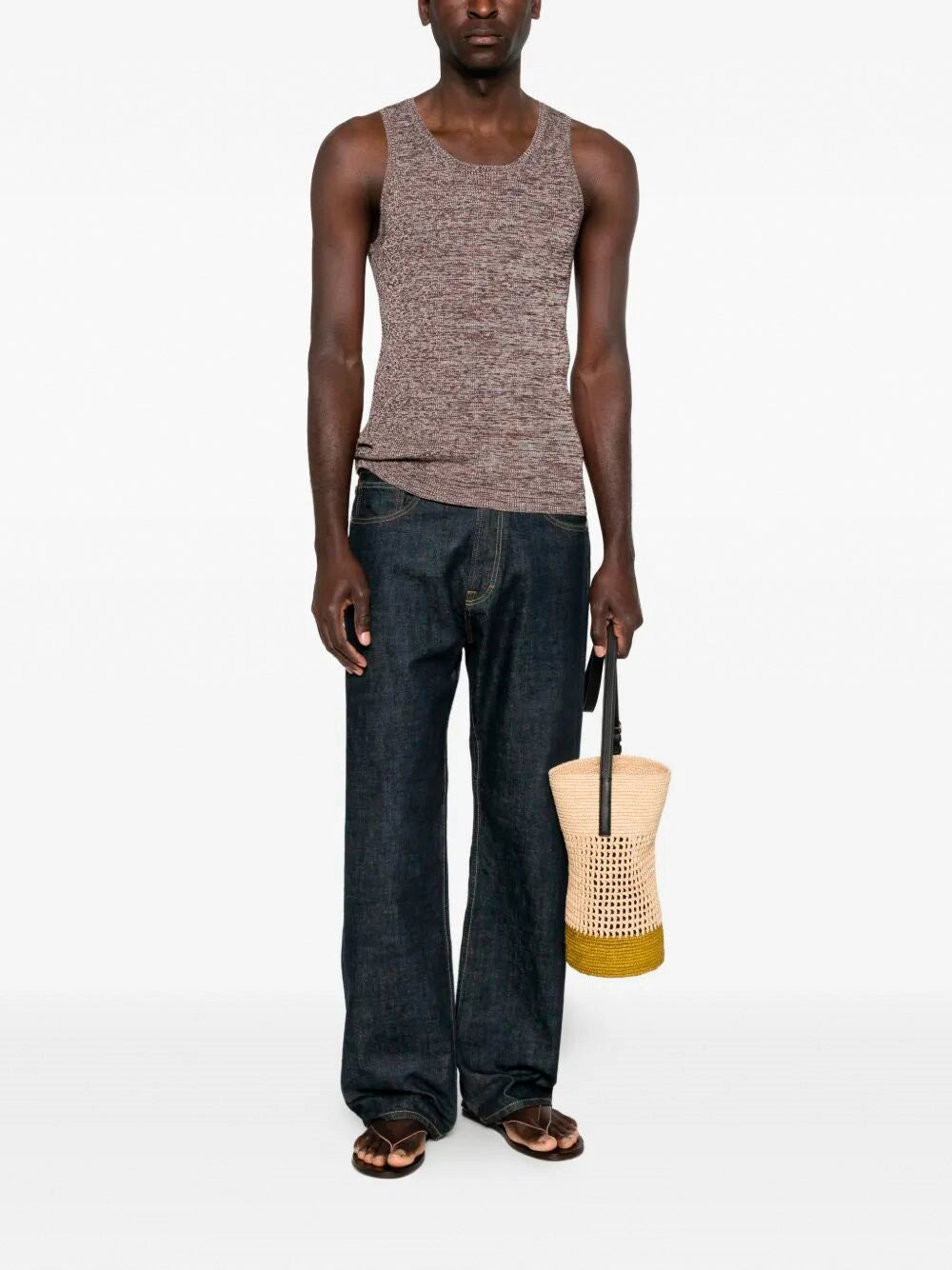 Prada Men Cotton Tank Top PRADA