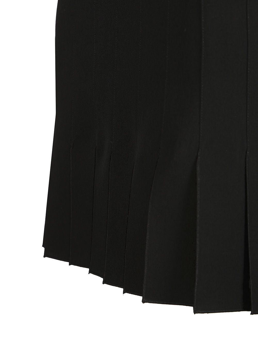 Marni Women Pleated Wool Mini Skirt MARNI