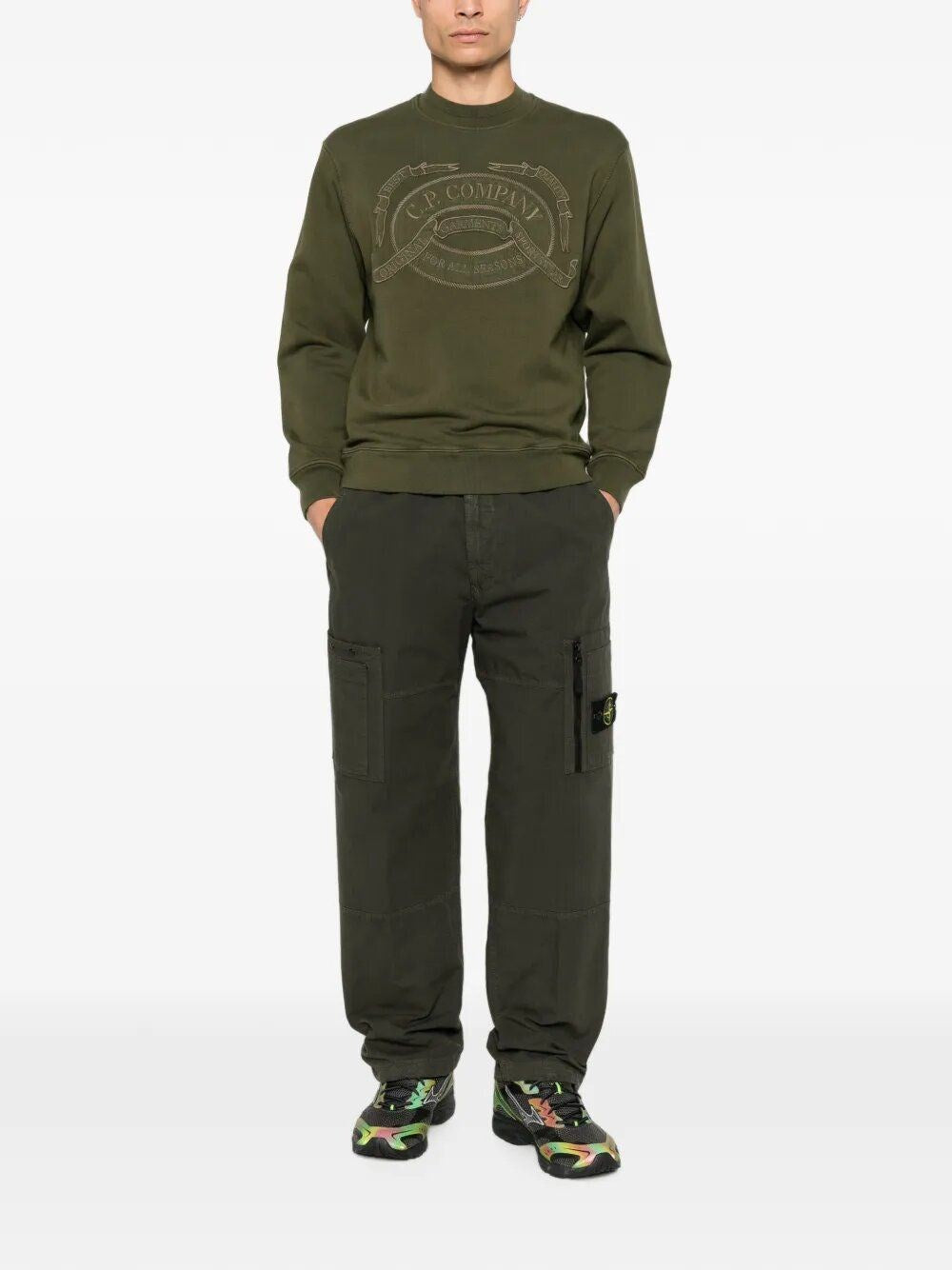 Stone Island Men Cargo Trousers STONE ISLAND