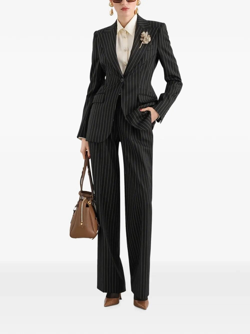 Dolce & Gabbana Women Pinstripe Pants DOLCE & GABBANA
