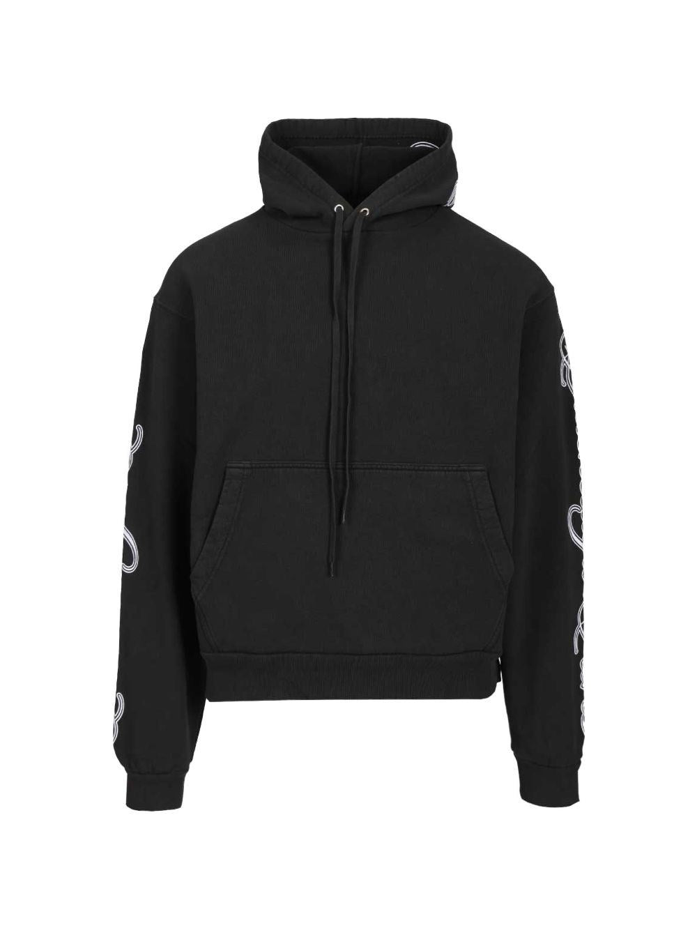 Balenciaga Men Cursive Oversized Hoodie