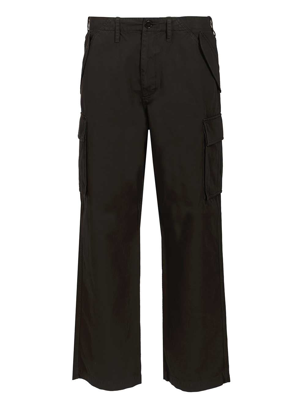 Burberry Men Cargo Trousers Crafted From Cotton Twill BURBERRY