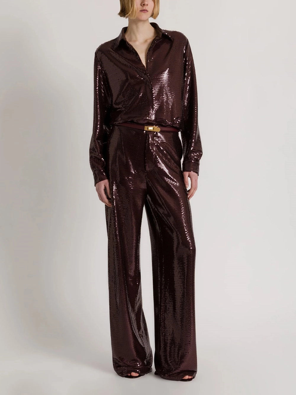 Alberta Ferretti Women Sequins Shirt ALBERTA FERRETTI