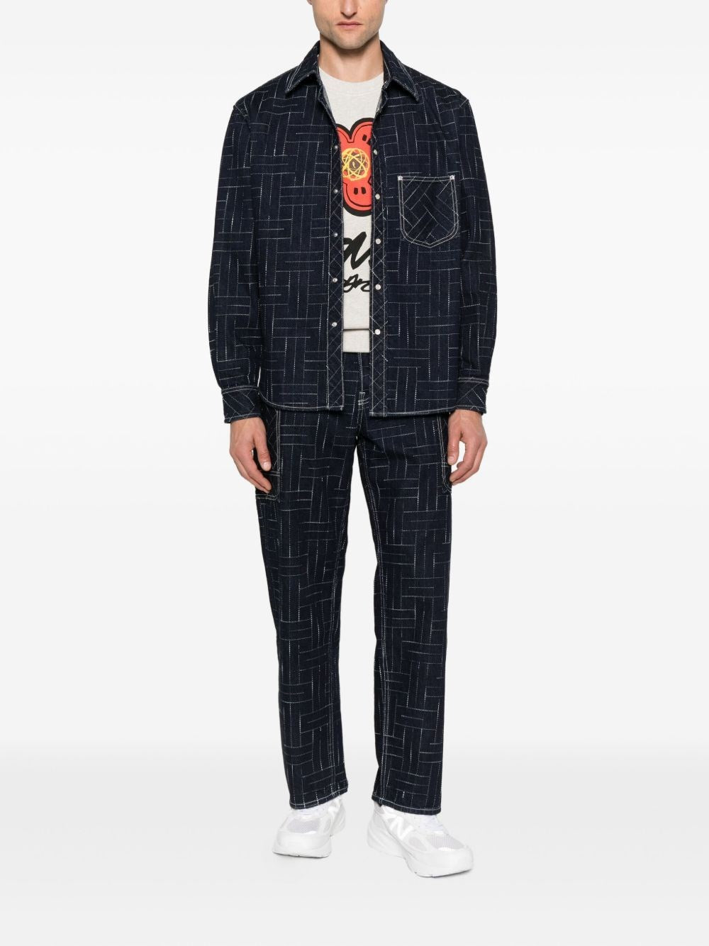 Kenzo Men Sweatshirt Futura Print KENZO
