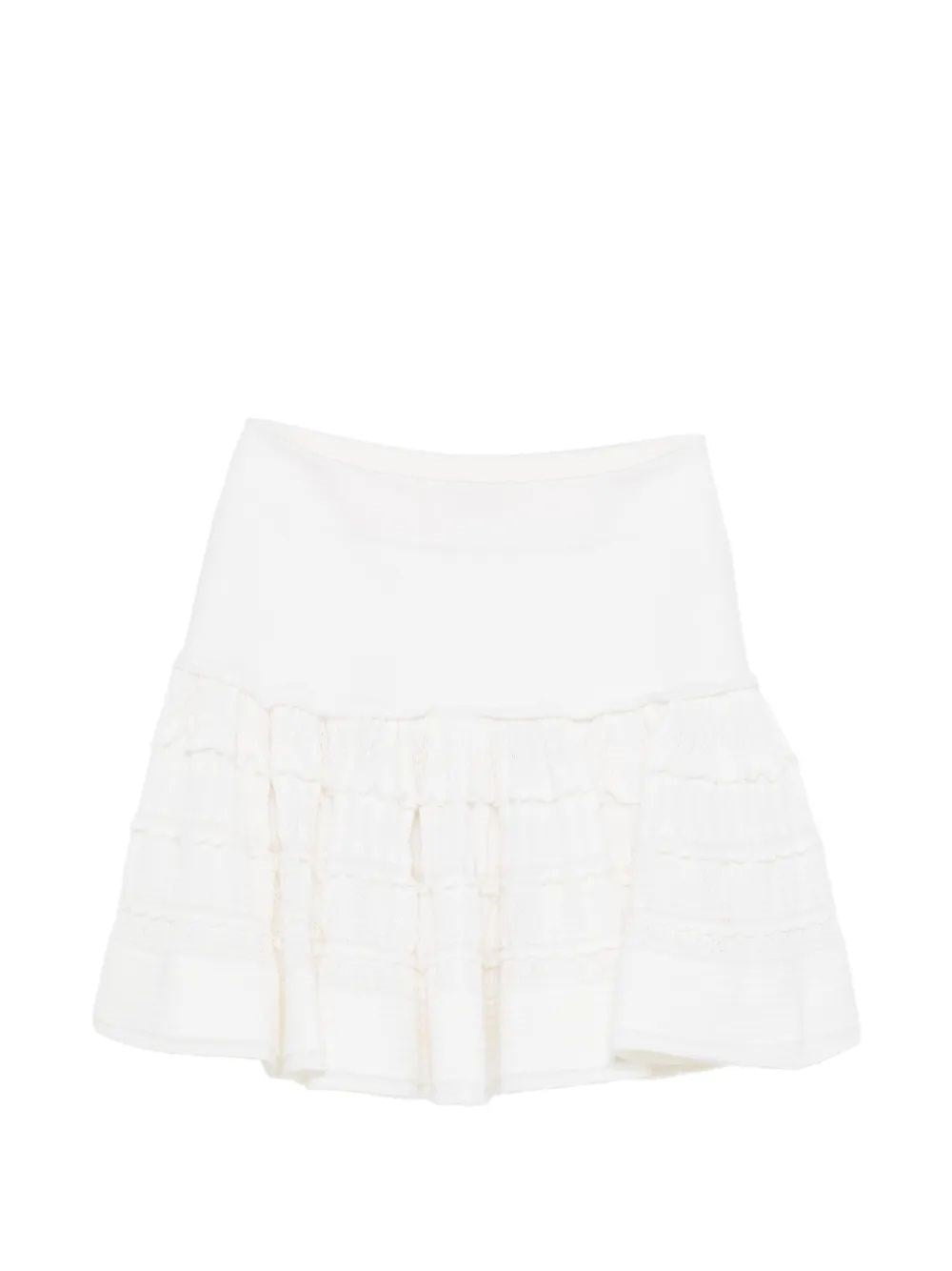 Alaïa Women "Crinoline" Mini Skirt With Ruffles ALAIA